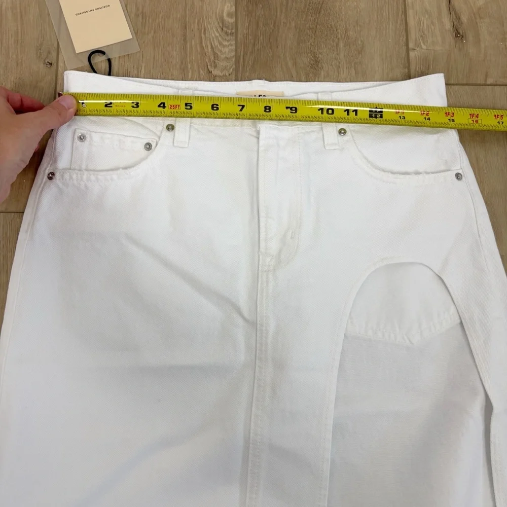 GRLFRND Blanca Maxi Skirt in Brentwood Size 26
